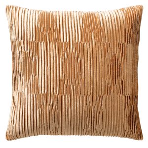 CLEMENCE – kussenhoes 45×45 cm – zachte glans – luxe structuur – Almon CLEMENCE – kussenhoes 45×45 cm – zachte glans – luxe structuur – Almon