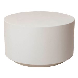 DÉJA Living Salontafel Bergby – Rond Beige Eco Composiet – 60x60x35cm