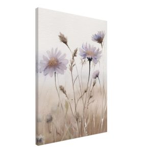 Artfulprints Canvas Flower aquarel 1 canvas – 50×70 cm – beige Artfulprints Canvas Flower aquarel 1 canvas – 50×70 cm – beige