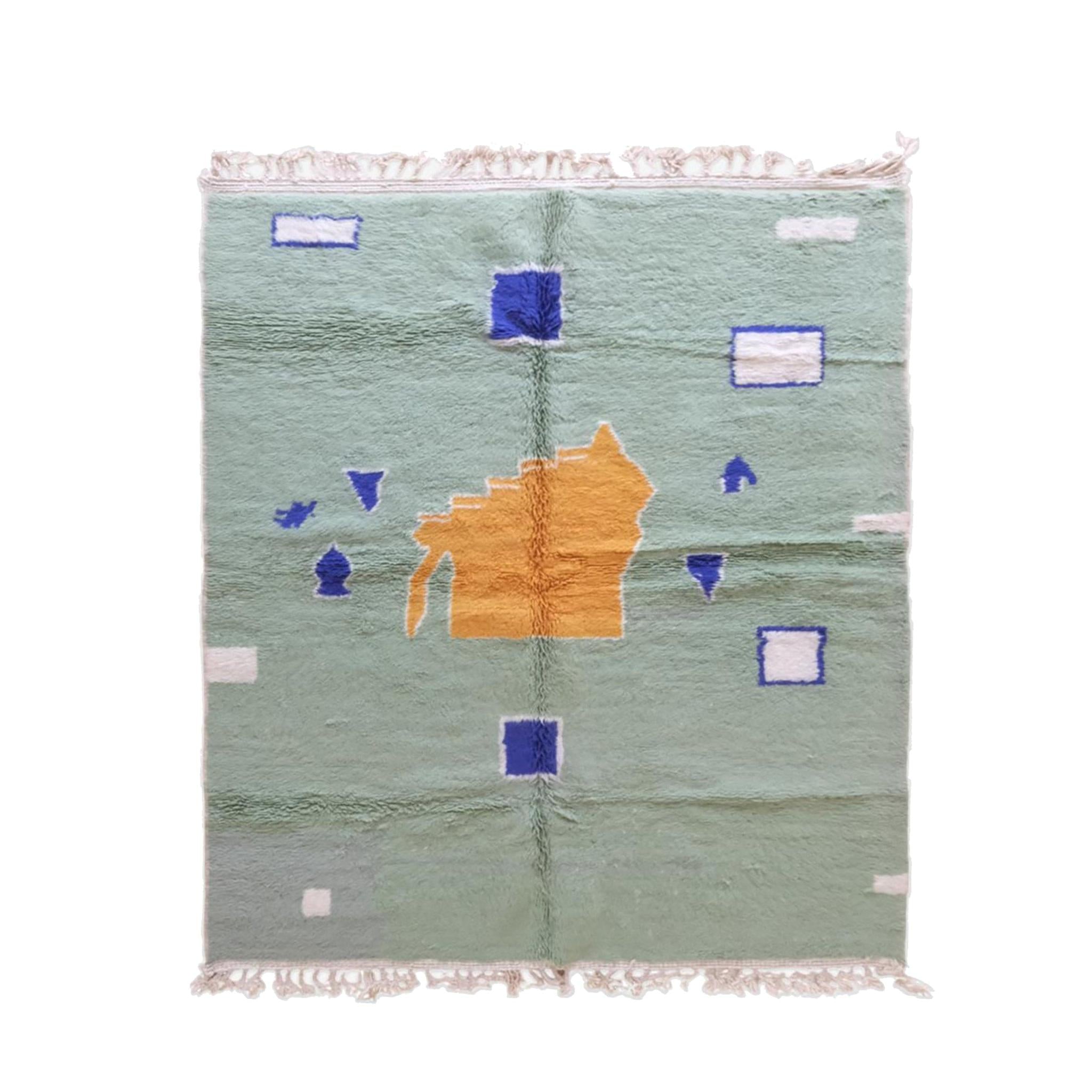 AFK Living vloerkleed Berber - handgemaakt - Wol - 246 x 287 cm