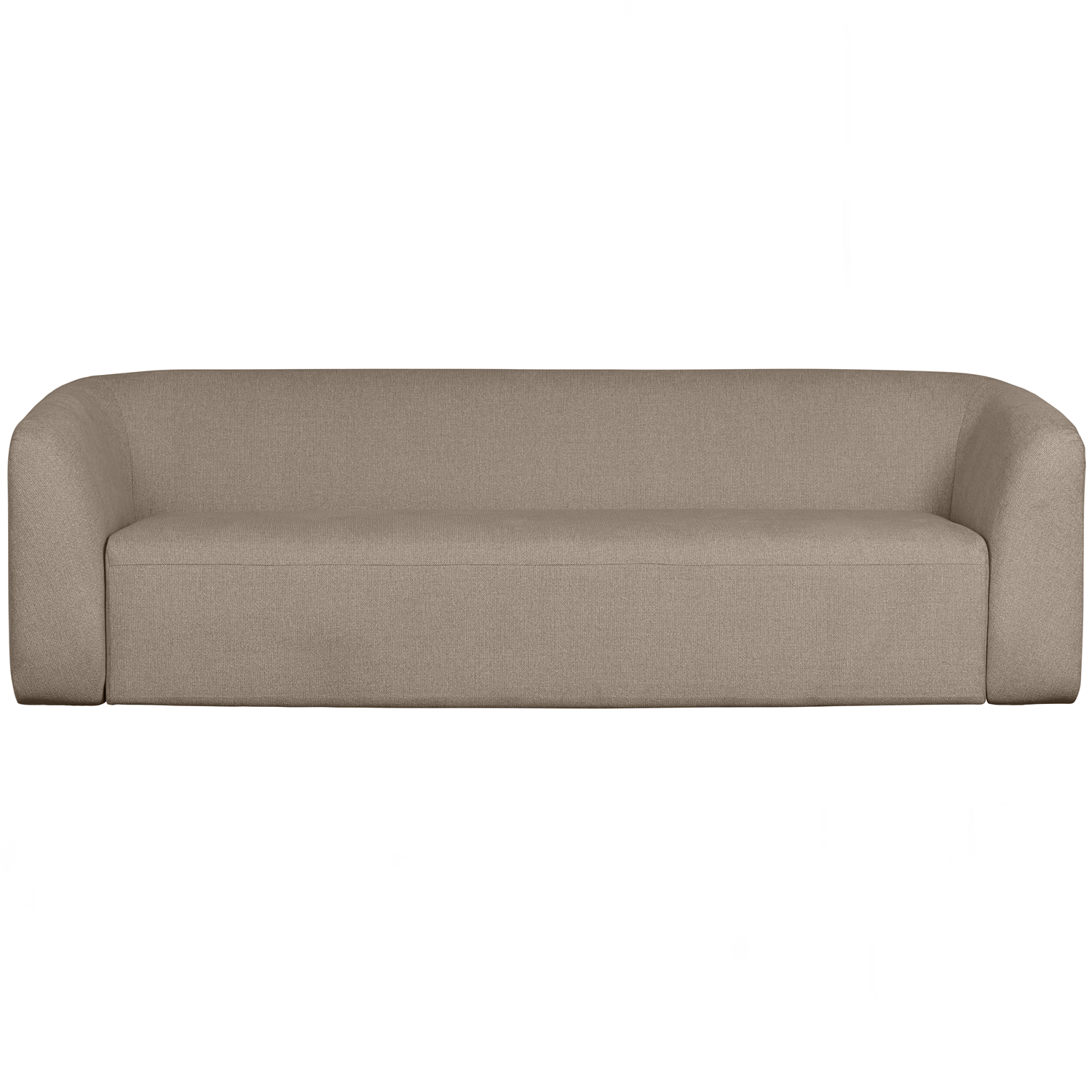 WOOOD 3-zits bank Sloping - PE - Naturel Melange - 77x240x87