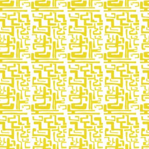 Catchii Behang Kuba geel Catchii Behang Kuba geel