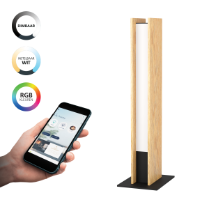 EGLO connect.z tafellamp Anchorena-Z – 46,5cm – bruin/zwart/wit – rgb EGLO connect.z tafellamp Anchorena-Z – 46,5cm – bruin/zwart/wit – rgb