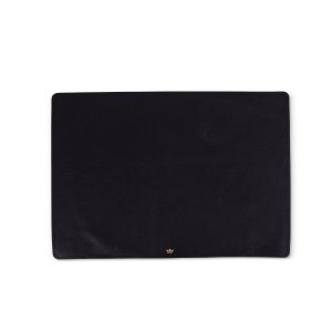 Dutchdeluxes Placemat – Vol nerf – Leer – Luxe – Zwart Dutchdeluxes Placemat – Vol nerf – Leer – Luxe – Zwart
