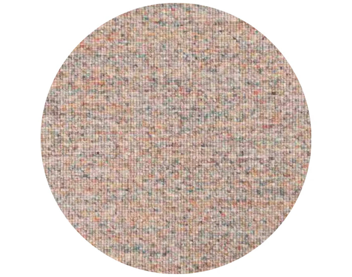 DÉJA Living Vloerkleed Bela - Rond Wit Wol - Ø200cm