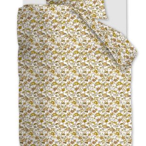 Beddinghouse Tess dekbedovertrek – Eenpersoons – 140×200/220 cm – Oker Beddinghouse Tess dekbedovertrek – Eenpersoons – 140×200/220 cm – Oker