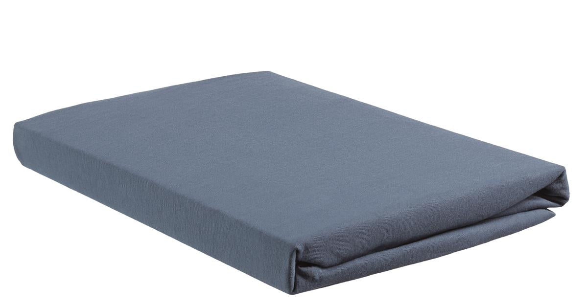 Beddinghouse - Jersey - Topper Hoeslaken - 160x220 cm - Blauw