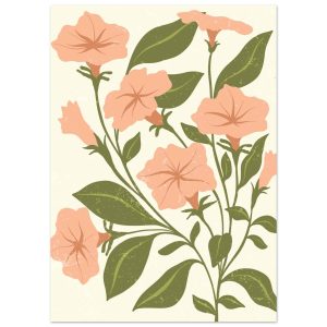 Artfulprints Poster Boho – Garden breeze – 50×70 cm – Roze Artfulprints Poster Boho – Garden breeze – 50×70 cm – Roze