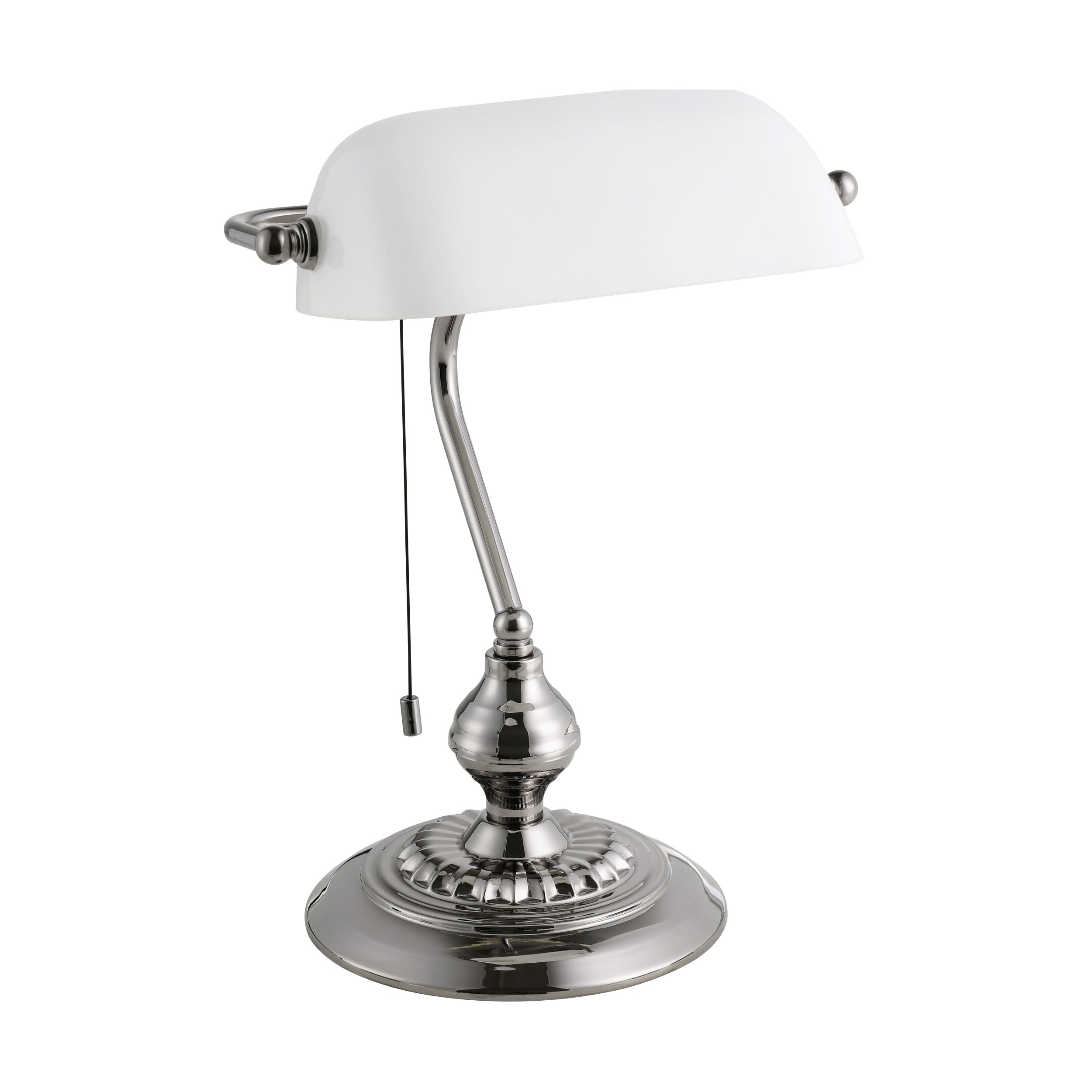EGLO bureaulamp Banker - tafellamp - e27 - 39 cm - wit