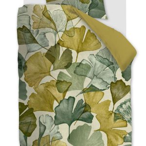 Beddinghouse Dekbedovertrek Suma – 140 x 200/220 cm – Groen Beddinghouse Dekbedovertrek Suma – 140 x 200/220 cm – Groen