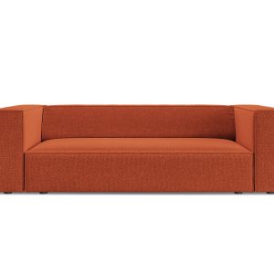 Cosmopolitan Design Bank Arendal 2-zits, chenille terracotta – 102×180 Cosmopolitan Design Bank Arendal 2-zits, chenille terracotta – 102×180