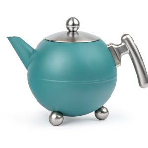Bredemeijer -Theepot Bella Ronde – sea blue – 1,2L Bredemeijer -Theepot Bella Ronde – sea blue – 1,2L