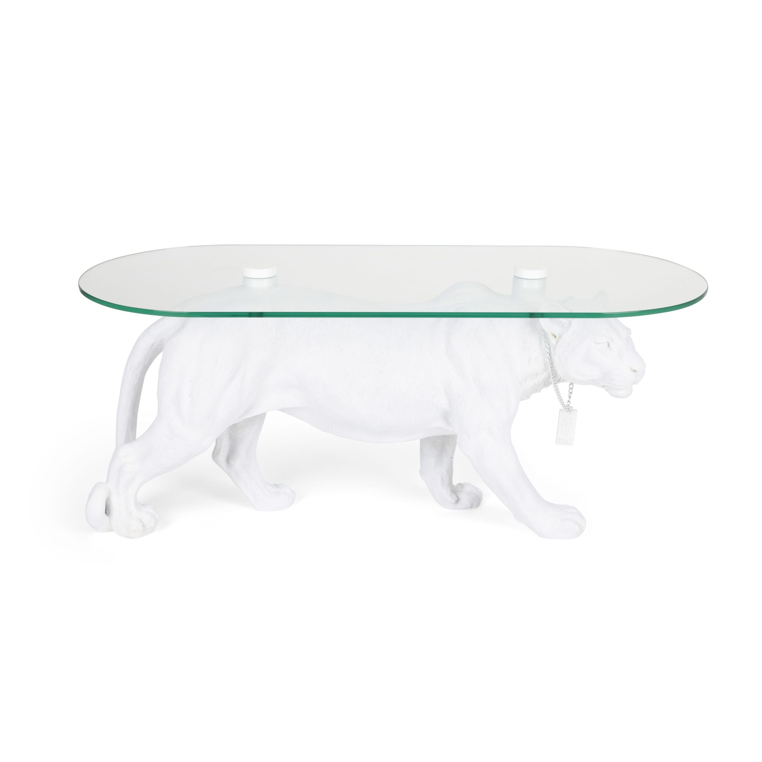 Bold Monkey Dope As Hell Panter Salontafel Wit