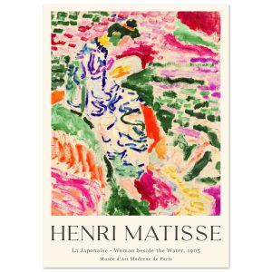 Artfulprints Poster Matisse – La japonaise 1905 – A4 21×29.7 cm – Meer Artfulprints Poster Matisse – La japonaise 1905 – A4 21×29.7 cm – Meer