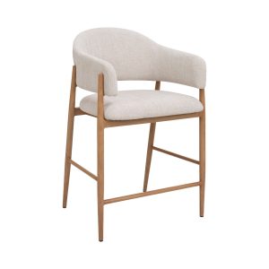 DÉJA Living Barkruk Dénia – Beige/Naturel – Zithoogte 75cm – Set van 2 DÉJA Living Barkruk Dénia – Beige/Naturel – Zithoogte 75cm – Set van 2