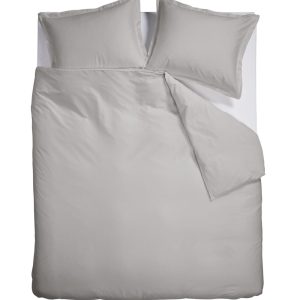 Ambiante Dekbedovertrek Satin Uni – 240 x 200/220 cm – Grijs Ambiante Dekbedovertrek Satin Uni – 240 x 200/220 cm – Grijs