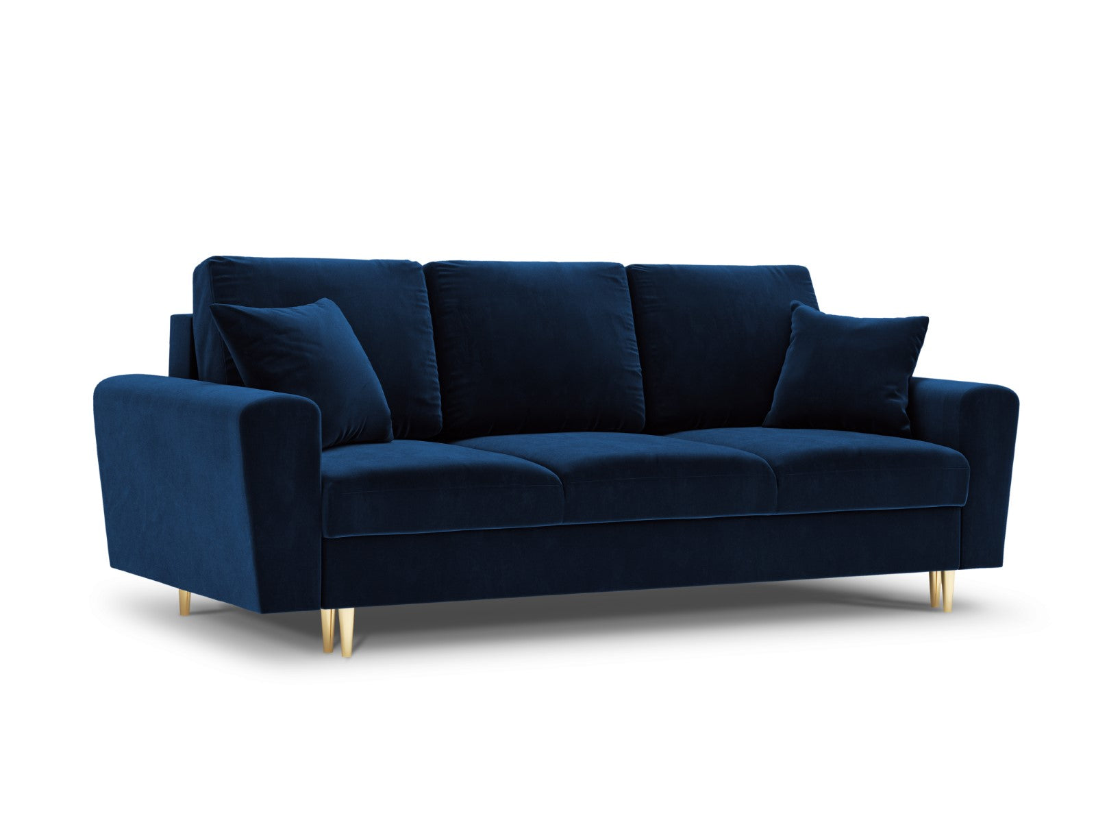 Cosmopolitan Design Slaapbank met opbergdoos Kyoto 3-zits, flueel, kon