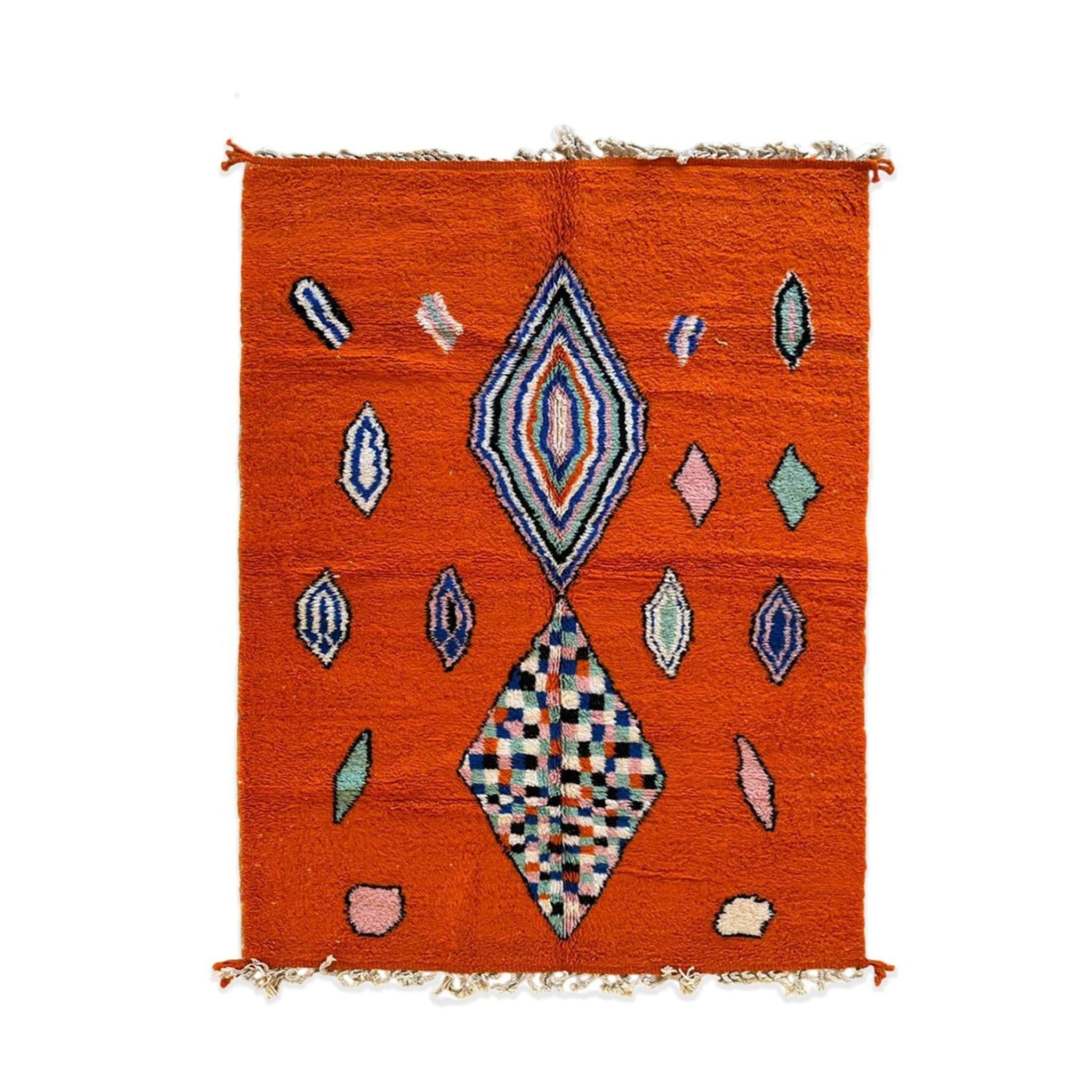 AFK Living vloerkleed Berber - handgemaakt - Wol - 206 x 289 cm