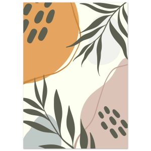 Artfulprints Poster Boho – Floral play – 50×70 cm – Meerkleurig Artfulprints Poster Boho – Floral play – 50×70 cm – Meerkleurig