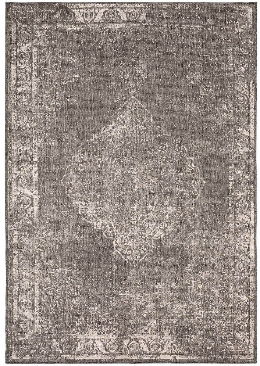 Buiten vloerkleed Sage - Grijs - dubbelzijdig - EVA Interior - 240 x 3