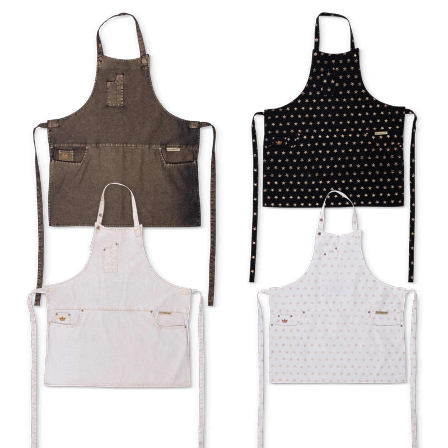 Dutchdeluxes 4 x schorten met 5-zakken, Slim Fit, Katoen, Kerstmis set