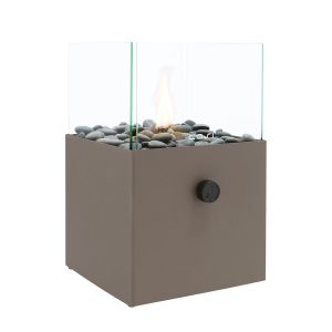 Cosi Fires gaslantaarn Cosiscoop Square 20 x 20 x 32,5 cm – clay