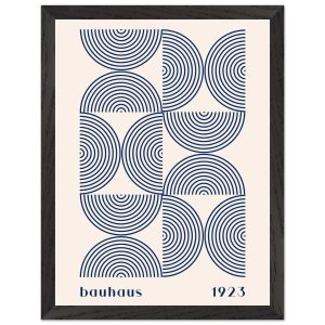 Artfulprints Poster met Lijst Bauhaus – Twisted arches 1923 – 30×40 cm Artfulprints Poster met Lijst Bauhaus – Twisted arches 1923 – 30×40 cm