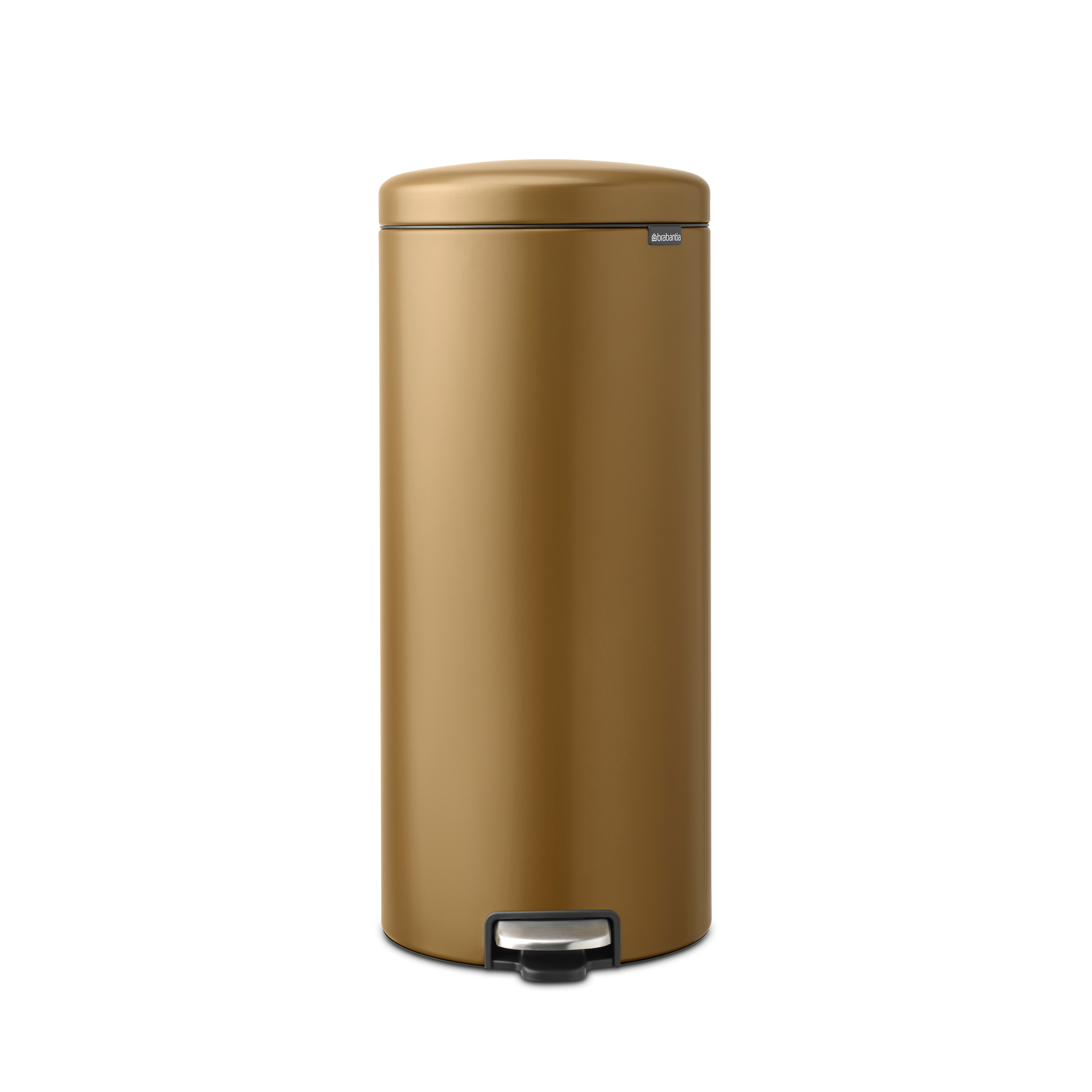 Brabantia NewIcon Pedaalemmer, 30 liter, kunststof binnenemmer - Warm