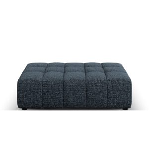 Cosmopolitan Design Poef Chicago chenille koningsblauw – 84x102x42cm Cosmopolitan Design Poef Chicago chenille koningsblauw – 84x102x42cm
