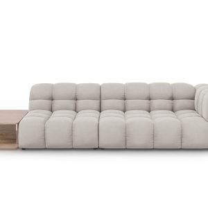 Cosmopolitan Design linker modulaire bank Sky 4-zits, flueel, lichtbei Cosmopolitan Design linker modulaire bank Sky 4-zits, flueel, lichtbei