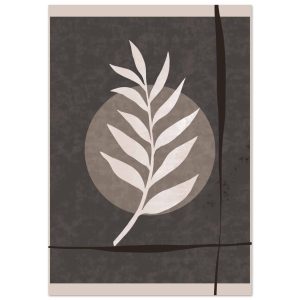 Artfulprints Poster Boho – Framed nature – 70×100 cm – Groen Artfulprints Poster Boho – Framed nature – 70×100 cm – Groen