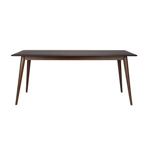 Dutchbone Elroy Eettafel 180×80 cm Hout Walnootkleur Bruin