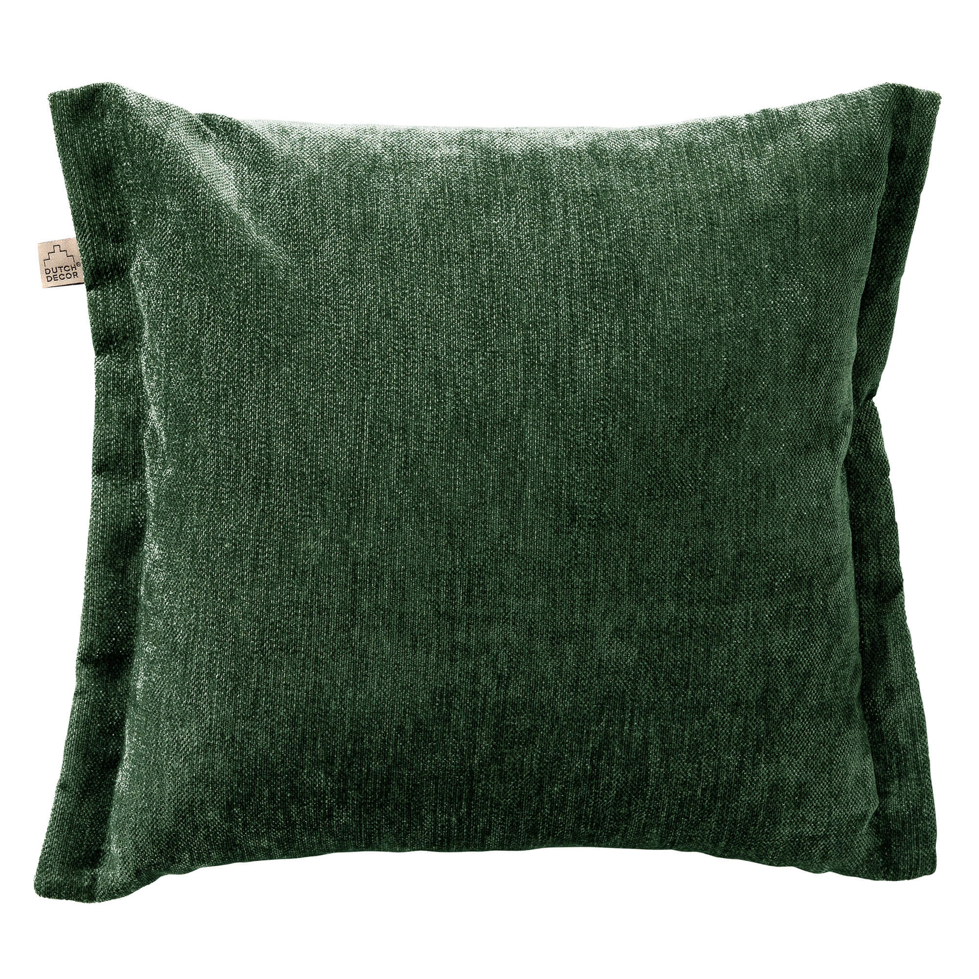 LEWIS - Kussenhoes 45x45 cm - fluweel - met sierrand - Mountain View -