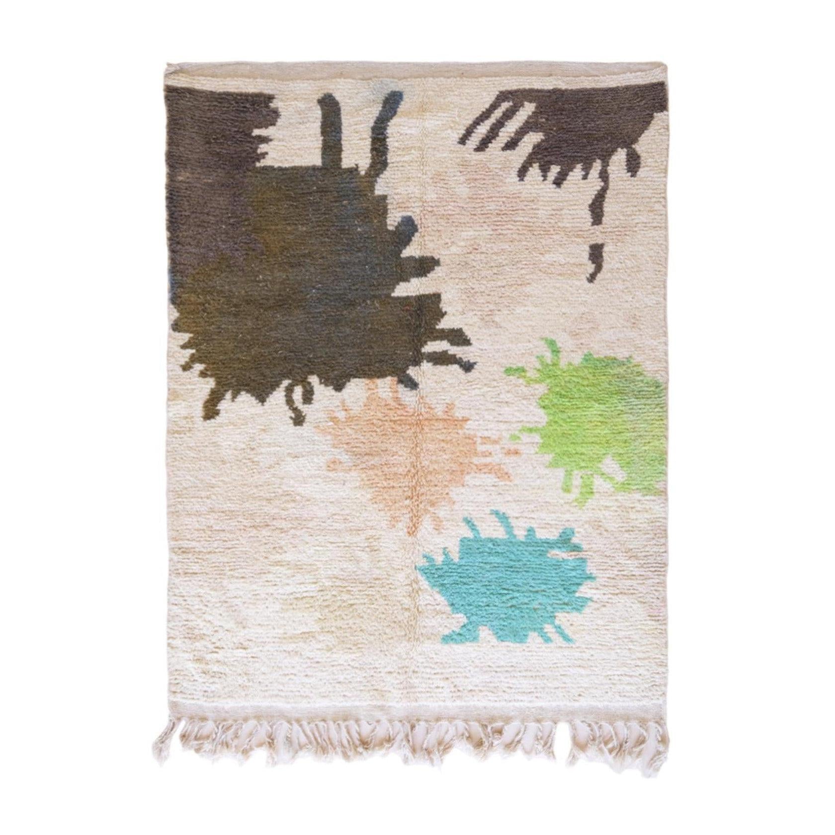 AFK Living vloerkleed Berber - handgemaakt - Wol - 196 x 262 cm