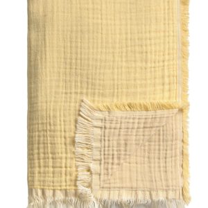 Calma House Plaid Layer2 – Mosterd – 100×180 Calma House Plaid Layer2 – Mosterd – 100×180