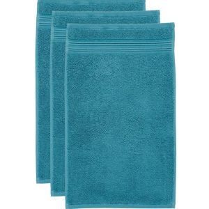 Beddinghouse Sheer Gastendoek – set van 3 – 30×50 cm – Petrol Beddinghouse Sheer Gastendoek – set van 3 – 30×50 cm – Petrol
