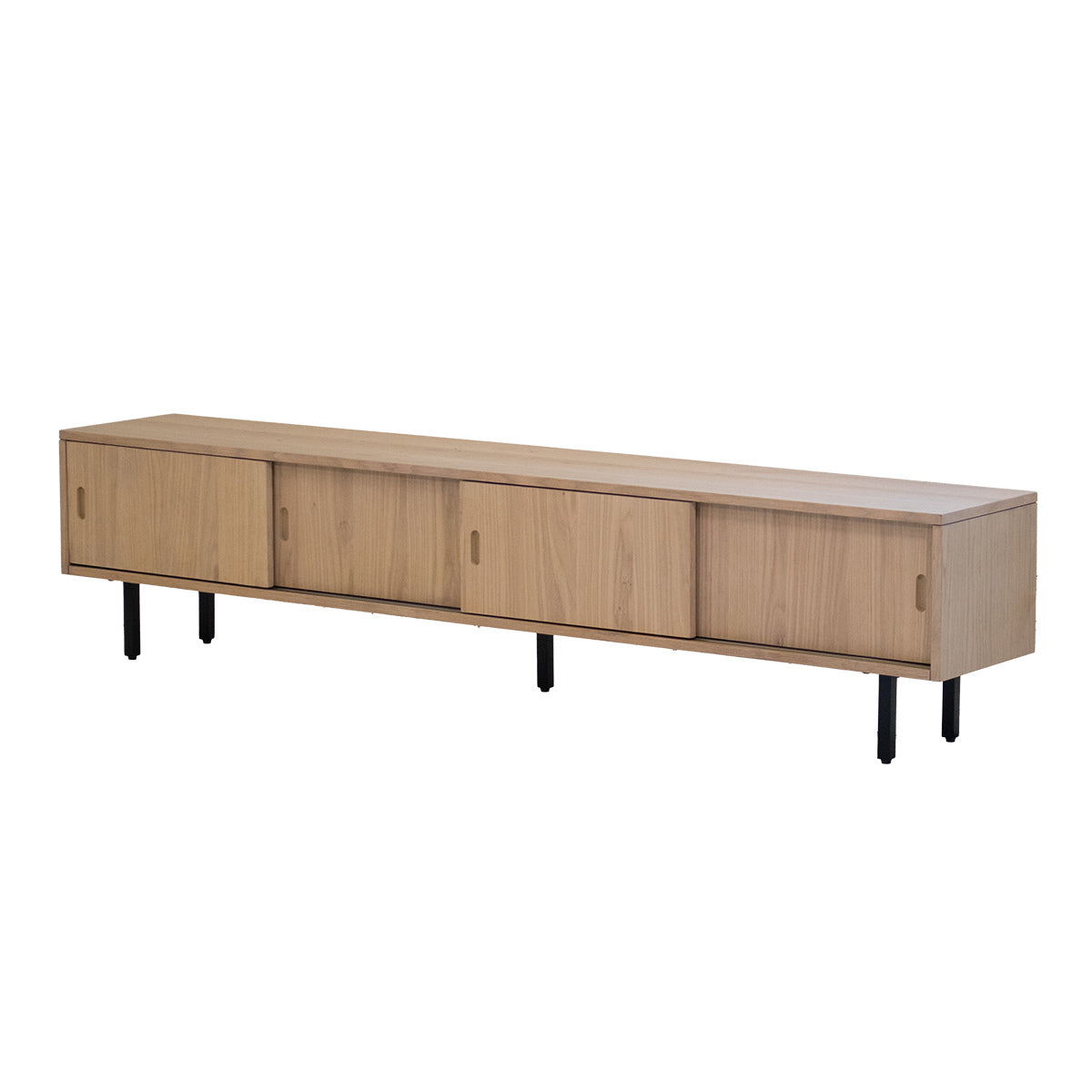 DÉJA Living Tv-Meubel Ilja - Metaal/Eikenhout - Naturel - 200cm