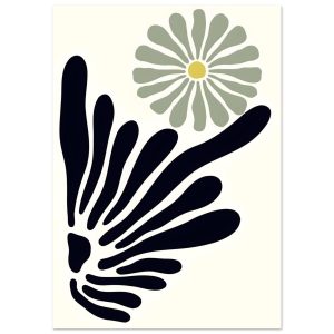 Artfulprints Poster Matisse – Floral symphony – A4 21×29.7 cm – Zwart Artfulprints Poster Matisse – Floral symphony – A4 21×29.7 cm – Zwart