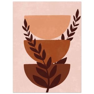 Artfulprints Poster Boho – Warm composition – 30×40 cm – Meerkleurig Artfulprints Poster Boho – Warm composition – 30×40 cm – Meerkleurig