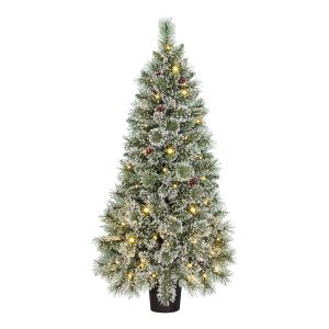 Black Box Trees Vandans Kerstboom met Verlichting Led – Groen Frosted Black Box Trees Vandans Kerstboom met Verlichting Led – Groen Frosted