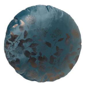 ROSIE – Sierkussen rond Ø45 cm Sagebrush Green – velvet – groen