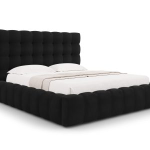Cosmopolitan Design Opbergbed met hoofdeinde Bali 180x200cm, flueel, z Cosmopolitan Design Opbergbed met hoofdeinde Bali 180x200cm, flueel, z