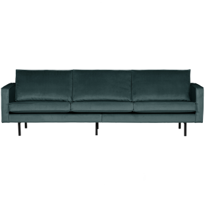 WOOOD 3-zits bank Rodeo – Velvet – Teal – 85x277x86 WOOOD 3-zits bank Rodeo – Velvet – Teal – 85x277x86