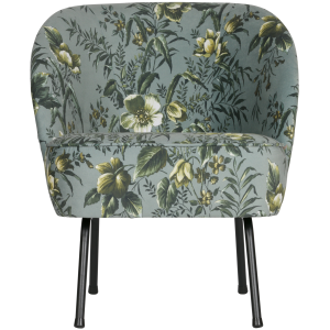 WOOOD fauteuil Vogue – Fluweel – Poppy Grijs – 69x57x70 WOOOD fauteuil Vogue – Fluweel – Poppy Grijs – 69x57x70