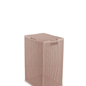 Curver Kaya Wasmand met deksel – 60L – Taupe Curver Kaya Wasmand met deksel – 60L – Taupe
