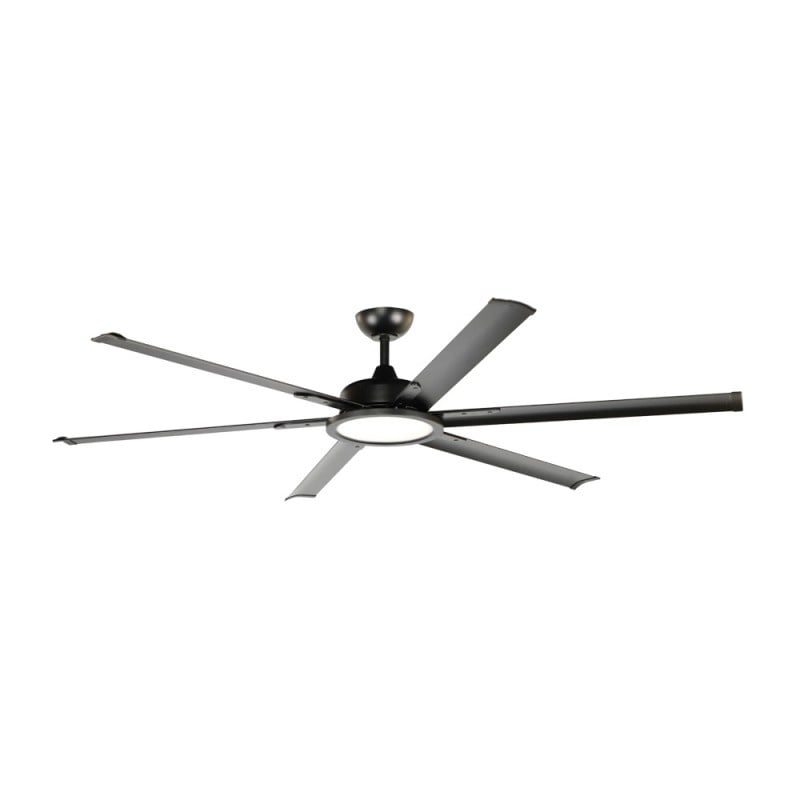 CristalRecord plafondventilator BigBen - 1 lichts - 180 x 42 cm - zwar