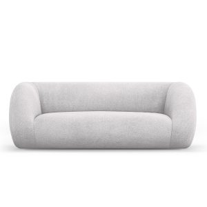 Cosmopolitan Design Bank Essen 2-zits, boucle, lichtgrijs – 95x210x86c Cosmopolitan Design Bank Essen 2-zits, boucle, lichtgrijs – 95x210x86c