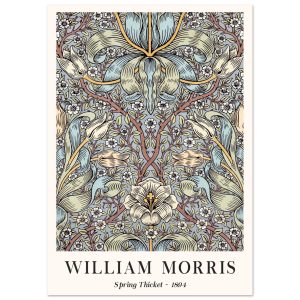 Artfulprints Poster William Morris – Spring thicket 1884 – A4 21×29.7