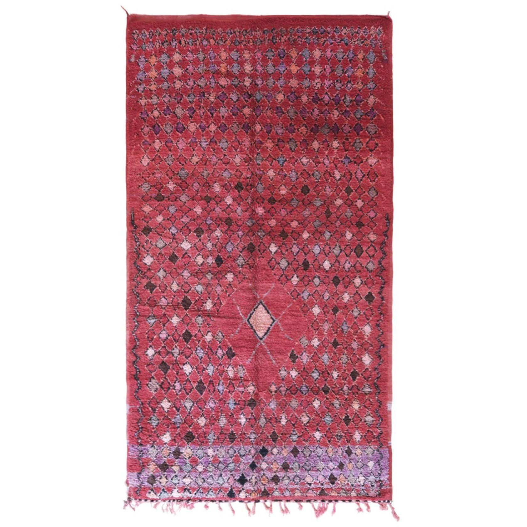 AFK Living vloerkleed Berber - handgemaakt - Wol - 192 x 366 cm
