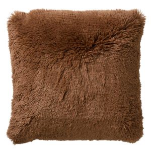 FLUFFY – kussenhoes 60×60 cm – superzacht – XL kussenhoes – Tobacco Br FLUFFY – kussenhoes 60×60 cm – superzacht – XL kussenhoes – Tobacco Br